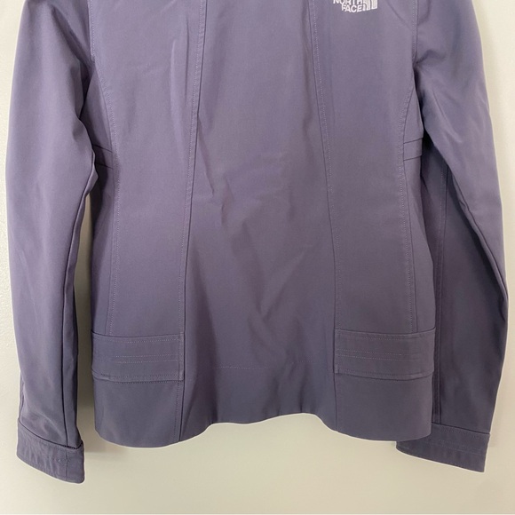 The North Face Purple Calentito Jacket Coat full-zip softshell Womens Size Small - Picture 8 of 13